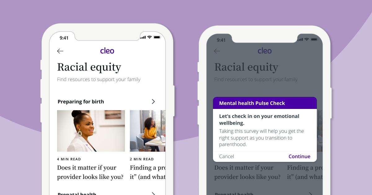 Diversity equity and inclusion Cleo product features