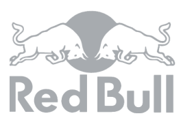 Red Bull logo.