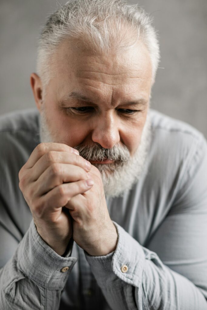 older man with diabetes