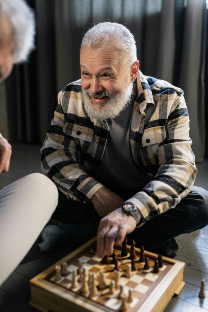 older man with diabetes