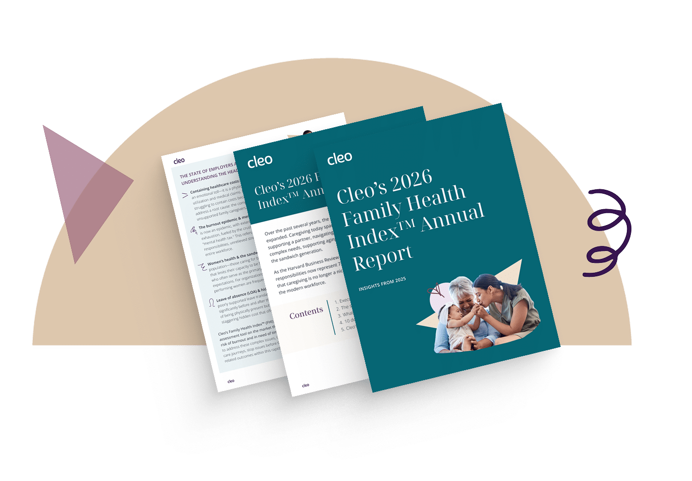 Cleo Family Health Index 2026 Annual Report Cover